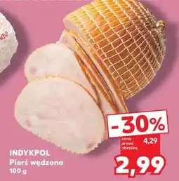 Kaufland INDYKPOL Pierś wędzona 100 g oferta