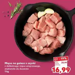 Kaufland Mięso na gulasz z szynki oferta