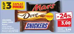 Kaufland SNICKERS, MARS, DOVE Baton oferta