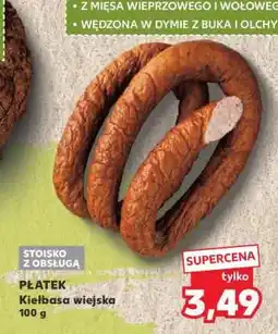 Kaufland Kiełbasa wiejska oferta