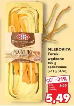 Kaufland MLEKOVITA Faruki wędzone 100 g opakowanie oferta