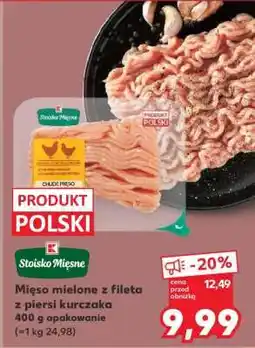 Kaufland Mięso mielone z fileta z piersi kurczaka 400 g opakowanie oferta