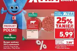 Kaufland Burger wołowy 220 g opakowanie oferta