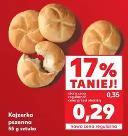 Kaufland Kajzerka pszenna 55 g sztuka oferta
