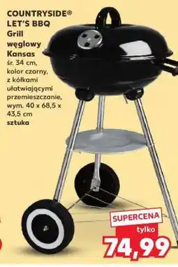 Kaufland COUNTRYSIDE LET’S BBQ Grill węglowy Kansas oferta