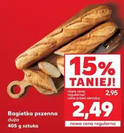 Kaufland Bagietka pszenna duża oferta