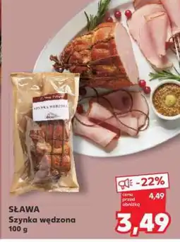 Kaufland SŁAWA Szynka wędzona 100 g oferta