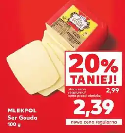 Kaufland MLEKPOL Ser Gouda 100 g oferta
