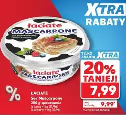 Kaufland ŁACIATE Ser Mascarpone oferta