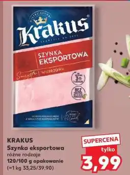 Kaufland KRAKUS Szynka eksportowa oferta