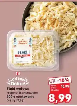 Kaufland Flaki wołowe krojone, blanszowane oferta