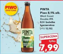 Kaufland PINTA Piwo 8,1% alk oferta