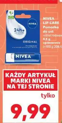 Kaufland NIVEA LIP CARE Pomadka do ust oferta