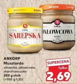 Kaufland ANKORP Musztarda sarepska, jałowcowa, starofrancuska oferta