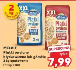 Kaufland MELVIT Płatki owsiane błyskawiczne lub górskie oferta