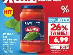Kaufland BARILLA Sos do makaronu różne rodzaje 400 g słoik oferta