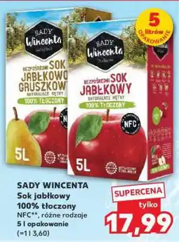 Kaufland SADY WINCENTA Sok jabłkowy oferta