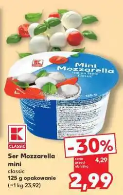 Kaufland Ser Mozzarella Mini oferta