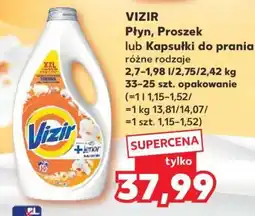 Kaufland VIZIR Płyn, Proszek lub Kapsułki do prania oferta