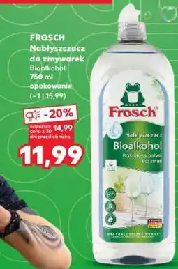 Kaufland FROSCH Nabłyszczacz do zmywarek Bioalkohol oferta