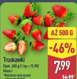 ALDI Truskawki oferta