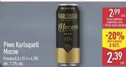 ALDI Piwo Karlsquell Mocne oferta