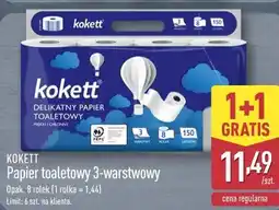 ALDI Papier toaletowy 3-warstwowy KOKETT oferta