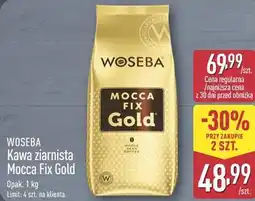 ALDI Kawa ziarnista Mocca Fix Gold WOSEBA oferta