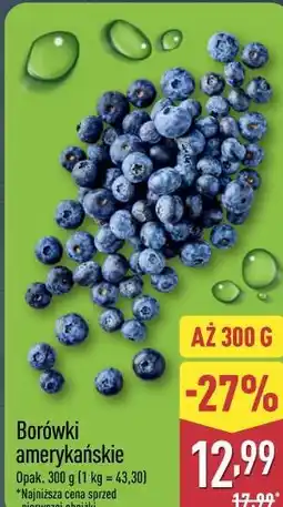 ALDI Borówki amerykańskie oferta