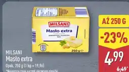 ALDI MILSANI Masło extra oferta