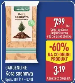 ALDI Kora sosnowa GARDENLINE oferta