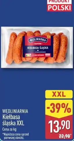 ALDI WĘDLINIARNIA Kiełbasa śląska XXL oferta