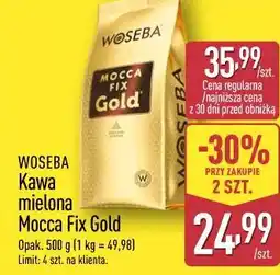 ALDI WOSEBA Kawa mielona Mocca Fix Gold oferta