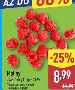 ALDI Maliny oferta