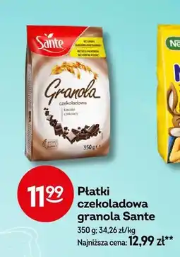 Żabka Płatki czekoladowa granola Sante oferta