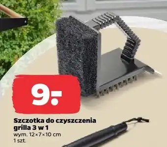 Szczotka do czyszczenia grilla 3 w 1