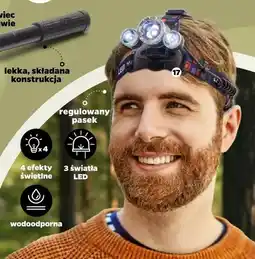 Netto Latarka czołowa LED metalowa oferta