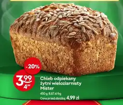 Żabka Chleb żytni wieloziarnisty Mister oferta