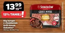 Netto Big burger z cheddarem Grill House Sokołów oferta