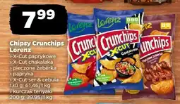 Netto Chipsy Crunchips X-Cut ser z cebulą oferta