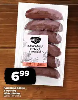 Netto Kaszanka cienka z wątrobą Mistrz Rohus oferta