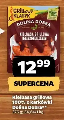Netto Kiełbasa grillowa 100% z karkówki Dolina Dobra oferta