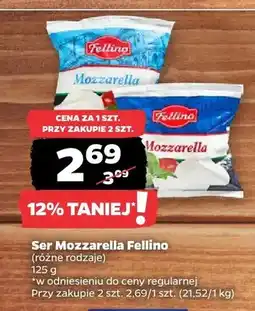 Netto Ser mozzarella różne rodzaje oferta