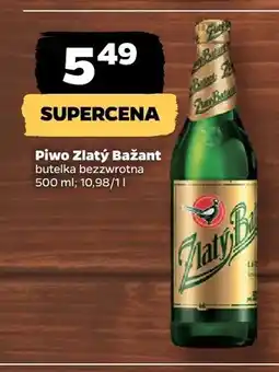 Netto Piwo Złaty Bažant oferta