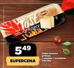 Netto Chleb tostowy grillowy z masłem i czosnkiem oferta