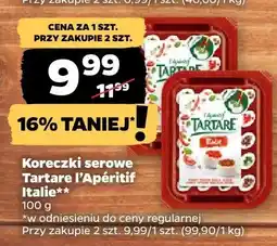 Netto Koreczki serowe Tartare i Aperitif Italia oferta
