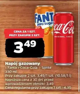 Netto Napój gazowany Coca-Cola, Sprite oferta