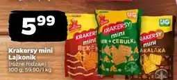 Netto Krakersy mini lajkonik oferta
