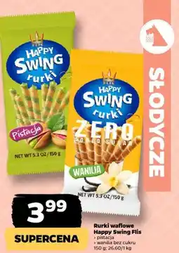 Netto Rurki waflowe pistacja wanilia bez cukru oferta