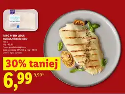Lidl Halibut filet bez skóry oferta
